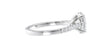 Oval Solitaire Classic Diamond Band Engagement Ring