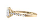Oval Solitaire Classic Diamond Band Engagement Ring