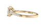 Oval Solitaire Classic Diamond Band Engagement Ring