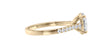 Oval Solitaire Classic Diamond Band Engagement Ring