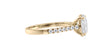 Oval Solitaire Classic Diamond Band Engagement Ring