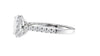 Oval Solitaire Classic Diamond Band Engagement Ring