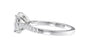 Oval Solitaire Classic Diamond Band Engagement Ring