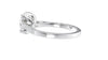 Oval Solitaire Classic Diamond Band Engagement Ring