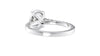 Oval Solitaire Classic Diamond Band Engagement Ring