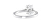 Oval Solitaire Classic Diamond Band Engagement Ring