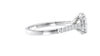 Oval Solitaire Classic Diamond Band Engagement Ring