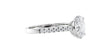 Oval Solitaire Classic Diamond Band Engagement Ring