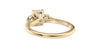 Emerald Cut Classic 3 Stone Diamond Engagement Ring