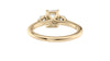 Emerald Cut Classic 3 Stone Diamond Engagement Ring