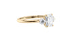 Emerald Cut Classic 3 Stone Diamond Engagement Ring