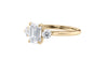 Emerald Cut Classic 3 Stone Diamond Engagement Ring