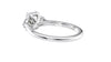 Emerald Cut Classic 3 Stone Diamond Engagement Ring