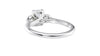 Emerald Cut Classic 3 Stone Diamond Engagement Ring