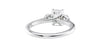 Emerald Cut Classic 3 Stone Diamond Engagement Ring