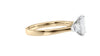 Emerald & Pear Cut 3 Stone Diamond Engagement Ring