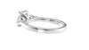 Emerald & Pear Cut 3 Stone Diamond Engagement Ring