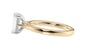 Emerald Cut Solitaire Diamond Engagement Ring