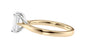 Emerald Cut Solitaire Diamond Engagement Ring