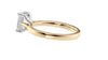 Emerald Cut Solitaire Diamond Engagement Ring