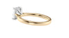 Emerald Cut Solitaire Diamond Engagement Ring
