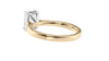 Emerald Cut Solitaire Diamond Engagement Ring