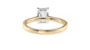 Emerald Cut Solitaire Diamond Engagement Ring