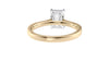 Emerald Cut Solitaire Diamond Engagement Ring