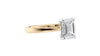 Emerald Cut Solitaire Diamond Engagement Ring