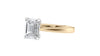 Emerald Cut Solitaire Diamond Engagement Ring