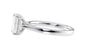 Emerald Cut Solitaire Diamond Engagement Ring