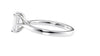 Emerald Cut Solitaire Diamond Engagement Ring