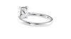 Emerald Cut Solitaire Diamond Engagement Ring