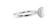 Emerald Cut Solitaire Diamond Engagement Ring