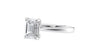 Emerald Cut Solitaire Diamond Engagement Ring