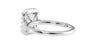 Emerald Cut Halo Classic Diamond Band Engagement Ring
