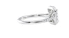 Emerald Cut Halo Classic Diamond Band Engagement Ring