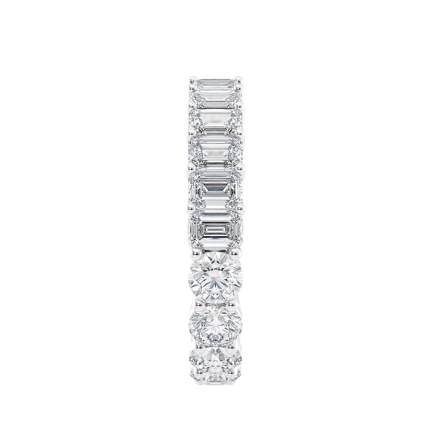 Fusion Eternity Ring Laboratory Grown Diamonds