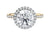 kalo diamond engagement ring yellow gold mcguire diamonds