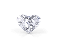 Heart shape diamond from McGuire Diamonds