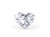 Heart shape diamond from McGuire Diamonds