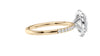Oval Halo Diamond Band Engagement Ring