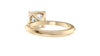 Cushion Cut Solitaire Diamond Engagement Ring