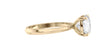 Cushion Cut Solitaire Diamond Engagement Ring
