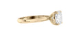 Cushion Cut Solitaire Diamond Engagement Ring