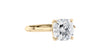 Cushion Cut Solitaire Diamond Engagement Ring