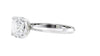 Cushion Cut Solitaire Diamond Engagement Ring