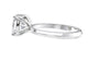 Cushion Cut Solitaire Diamond Engagement Ring