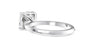 Cushion Cut Solitaire Diamond Engagement Ring