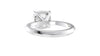 Cushion Cut Solitaire Diamond Engagement Ring